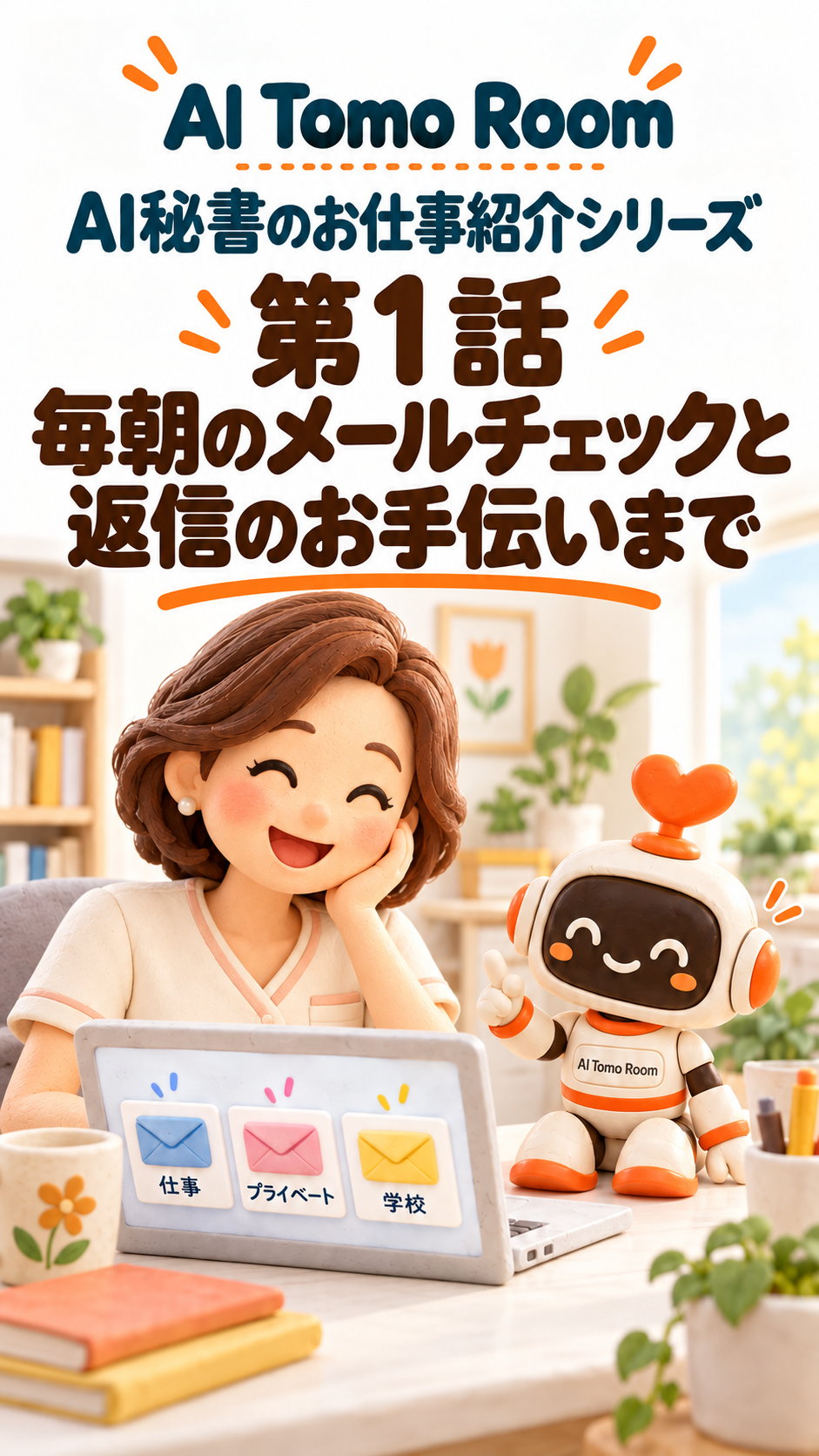 AI秘書のお仕事紹介 第1話の表紙
