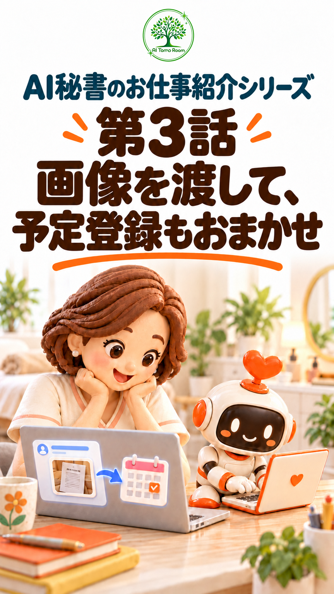 AI秘書のお仕事紹介 第3話の表紙