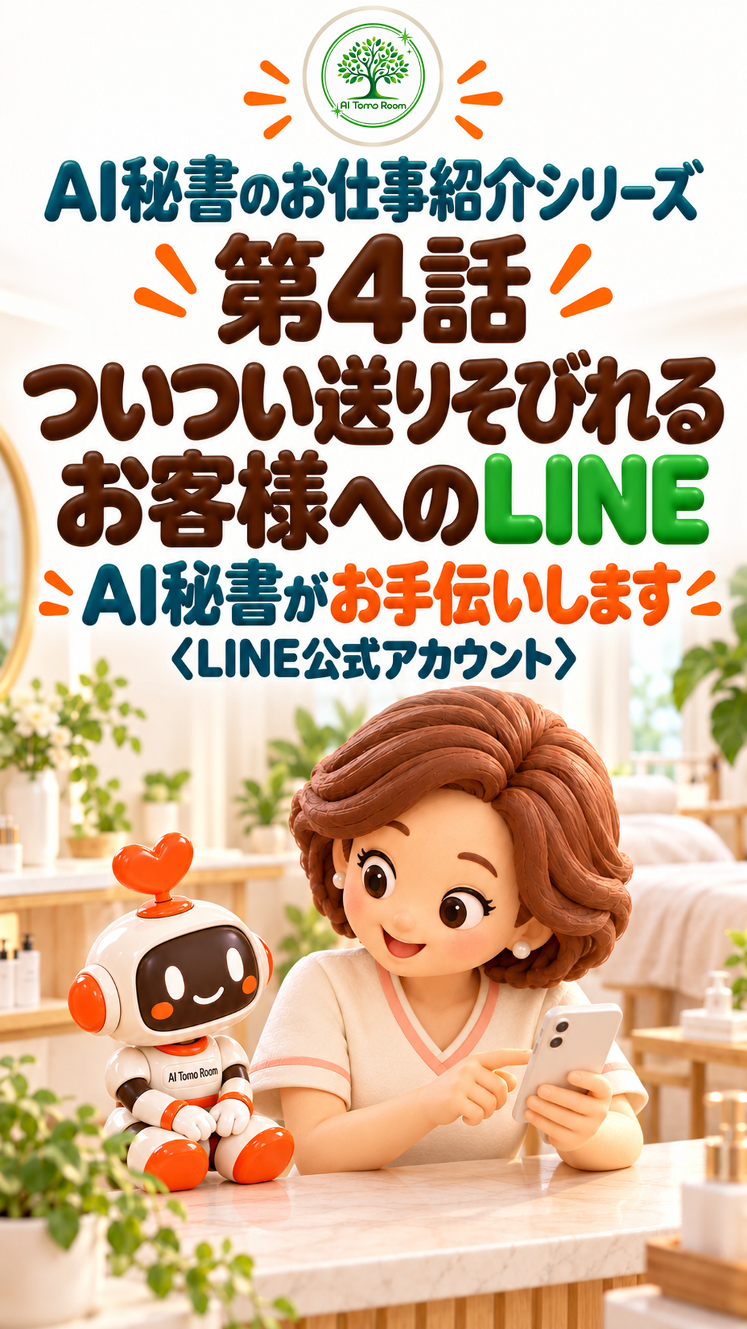AI秘書のお仕事紹介 第4話の表紙